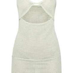 Robe Moulante Vert Sauge En Maille Tricot Texturée à Découpes Et Bretelles -Pas Cher Robe Tendre Magasin 88e1df6c370a41c382d3b930ea7e2dfc4ed7e31e cnd7434 5