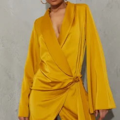 Robe Blazer Droite Chartreuse à Décolleté Très Plongeant Détail Noeud 7 Robe Blazer Droite Chartreuse à Décolleté Très Plongeant Détail Noeud -Pas Cher Robe Tendre Magasin 8c7e96f83cf387acf59d1f64f9c76d16cd53e2d2 cms0114 1