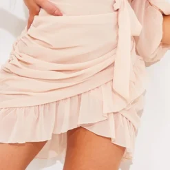 Robe Moulante En Mousseline De Soie Volantée Gris Pierre à Manches Froncées 8 Robe Moulante En Mousseline De Soie Volantée Gris Pierre à Manches Froncées -Pas Cher Robe Tendre Magasin 8cd2bc27f6cb33d046526b4a4c9ee2a5d7c4c03e cmt7822 5