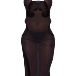 Robe Longue En Maille Tricot Transparente Noire Découpée 9 Robe Longue En Maille Tricot Transparente Noire Découpée -Pas Cher Robe Tendre Magasin 970e6505054e2b52a0fedb747168b46ebe70cc2d cmw8528 6