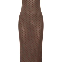 Robe Longue En Mesh Transparent Fleuri Kaki Froncée Sur Le Buste à Bretelles -Pas Cher Robe Tendre Magasin 9a521f03298a51eedddf790d756c7fbb8d8291a8 cne6475 5