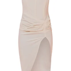 Robe Mi-longue Fendue Crème à Corset Structuré 9 Robe Mi-longue Fendue Crème à Corset Structuré -Pas Cher Robe Tendre Magasin 9fb985d982ad393580f48c4402eec7df66197371 cmy6060 6