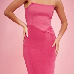 Robe Bustier Moulante Longue En Acétate Rose Vif à Parties Contrastantes 8 Robe Bustier Moulante Longue En Acétate Rose Vif à Parties Contrastantes -Pas Cher Robe Tendre Magasin a0c53e600a53bfd66b3a68449cc1a9850c1abff3 cnd9432 4