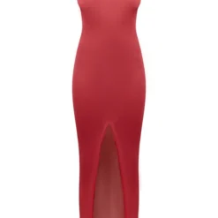 Robe Longue Dos Nu En Maille Tricot Transparente Rose -Pas Cher Robe Tendre Magasin a208dc1d103571c687a41c4f40bd8e9884ad8163 cnc9033 5