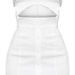 Robe Moulante Bustier Crème à Découpes Et Boutons -Pas Cher Robe Tendre Magasin a2110a70f7e24357a144b20d6fa7dda153d8f38c cnd4021 5