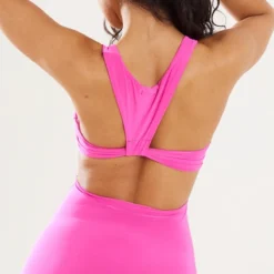 Robe Très Moulante Rose Vif à Dos Nageur Et Découpes -Pas Cher Robe Tendre Magasin a62c071567fec4dd0fa106bea874c8f95978bfde cnd7713 4