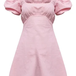 Robe Babydoll Rose Bonbon à Manches Bouffantes Et Col Carré -Pas Cher Robe Tendre Magasin ac2e8132d59ee0d8ac1afc71da83b962b5a47d3a cnd8935 5