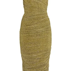 Robe Longue Asymétrique Plissée Dorée à Paillettes Et Fronces 9 Robe Longue Asymétrique Plissée Dorée à Paillettes Et Fronces -Pas Cher Robe Tendre Magasin acf7aeed16bf841c252095f501c8198bf1897393 cmu6109 6