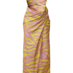 Robe Longue Multicolore Imprimé Animal Découpée Et Torsadée à Bretelles 9 Robe Longue Multicolore Imprimé Animal Découpée Et Torsadée à Bretelles -Pas Cher Robe Tendre Magasin b26562bcd5bd219b82adf185ab690b0875726156 cne1448 5