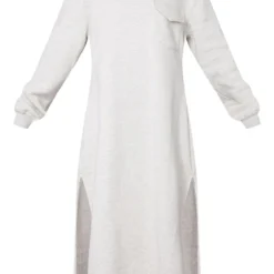 Robe Pull Longue Avoine Oversize à Doublure Polaire Détail Fendu -Pas Cher Robe Tendre Magasin b8e065c9cf7aba89c48c2f5b61c476142e4aefd8 cmv8441 6