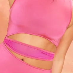 Robe Moulante Rose Vif Sans Manches à Découpes Multiples -Pas Cher Robe Tendre Magasin b905560beafd225d01638a00dcce9ef801b27349 cnd7727 4