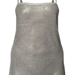 Robe Moulante Deluxe Argentée à Bretelles Strassées -Pas Cher Robe Tendre Magasin bef3f428eae622f56dff614be0d3b3d91723fcdf cna8741 5