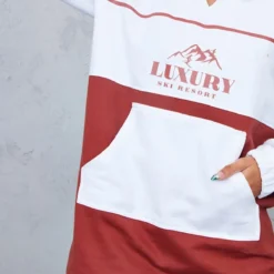 Robe Pull Rouille à Doublure En Polaire Avec Col Et Parties Contrastantes -Pas Cher Robe Tendre Magasin bfe5c02f437f4280836378818a223e3ca27559c1 cnc6641 4