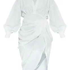 Robe Chemise Mi-longue Blanche à Manches Ballon Et Jupe Froncée 9 Robe Chemise Mi-longue Blanche à Manches Ballon Et Jupe Froncée -Pas Cher Robe Tendre Magasin c1f1ad97f61389693698d6cb2161db30f4b298b8 cms6920 5