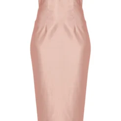 Robe Mi-longue Bustier Satinée Mauve à Barre En V -Pas Cher Robe Tendre Magasin c20ef6f174845a26916a8b6b3804126b82edbf2c cnd0026 5