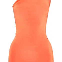 Robe Très Moulante Asymétrique Orange -Pas Cher Robe Tendre Magasin ce025827ee4d1d2f92bc86c647ad00fc0f2c25f7 cne7744 5