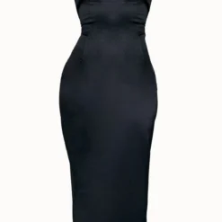 Robe Longue Satinée Noire à Buste Contrastant 9 Robe Longue Satinée Noire à Buste Contrastant -Pas Cher Robe Tendre Magasin ce3ab94ac4ffc9698d5a605eb99d83223b3851c2 cnc9993 5