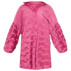Robe Chemise Oversize Rose Vif Crêpée Et Plissée 9 Robe Chemise Oversize Rose Vif Crêpée Et Plissée -Pas Cher Robe Tendre Magasin ce97e436db3d9858993b43c2365e95743233ae24 cmw6614 6