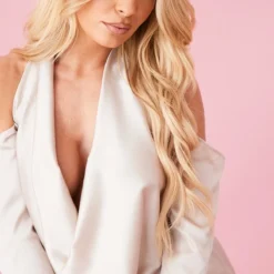 Robe Droite Satinée Crème à Col Bénitier Et épaules Dénudées 8 Robe Droite Satinée Crème à Col Bénitier Et épaules Dénudées -Pas Cher Robe Tendre Magasin d009193a975ff187539fe36bc66ddad46ba4a621 cnd5830 4