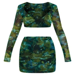 Robe Moulante En Mesh Vert Imprimé Abstrait à Manches Longues Et Découpes 9 Robe Moulante En Mesh Vert Imprimé Abstrait à Manches Longues Et Découpes -Pas Cher Robe Tendre Magasin d0b8a788bb468b415fd70c4156ecb9d3cb8adf8b cnc2266 5