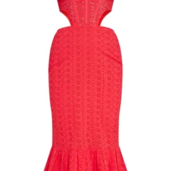 Robe Longue En Broderie Anglaise Rouge à Corset Et étages 9 Robe Longue En Broderie Anglaise Rouge à Corset Et étages -Pas Cher Robe Tendre Magasin d1ad1a0914c7e6d8f7ddb04f217db8b77185c6b1 cnd7582 5