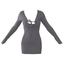 Robe Moulante Texturée Froncée Gris Anthracite à Manches Longues Et Liens Noués 9 Robe Moulante Texturée Froncée Gris Anthracite à Manches Longues Et Liens Noués -Pas Cher Robe Tendre Magasin d214ea41a31770fd5f682b6d9e821b0c5de110a2 cnc7758 5