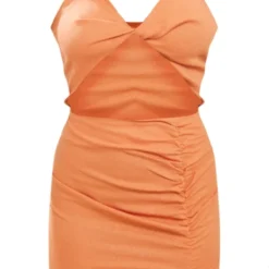 Robe Moulante Découpée Pêche Effet Lin à Anneau En Bois Et Dos Nu 9 Robe Moulante Découpée Pêche Effet Lin à Anneau En Bois Et Dos Nu -Pas Cher Robe Tendre Magasin d51b0e2e6bbc5de8c6daccb2f4a4dbc0a739f4e0 cne1365 5