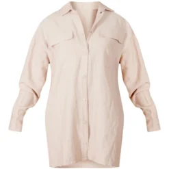 Robe Chemise Oversize Gris Pierre à Boutons-pression -Pas Cher Robe Tendre Magasin d54c0b85e2c06898c3ad2e44808134e2ba7d7a69 cnc6999 5