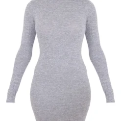 Robe Moulante Gris Chiné à Manches Longues 9 Robe Moulante Gris Chiné à Manches Longues -Pas Cher Robe Tendre Magasin d67b0e743ca1d72ead3fbc4fff681a55880a6750 cnc8356 5