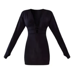 Robe Très Moulante Noir Brillante à Taille Détaillée Et Manches Longues 9 Robe Très Moulante Noir Brillante à Taille Détaillée Et Manches Longues -Pas Cher Robe Tendre Magasin d7ff9f5a5c67ab9dffb0ef441061abecd832ae73 cnb5143 5