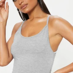 Logic Robe Longue Grise à Bretelles Et Côtés échancrés -Pas Cher Robe Tendre Magasin dad7db9d52e1edb946089d484895a2d400b87861 cmd8637 5 1