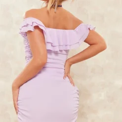 Robe Moulante Lilas à Imprimé Fleuri Appliqué Et Col Bardot 5 Robe Moulante Lilas à Imprimé Fleuri Appliqué Et Col Bardot -Pas Cher Robe Tendre Magasin df1e5b41cb60704d0a5bcc557d50c3664e9de5b6 cnd7555 2