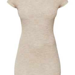 Robe Moulante Texturée Gris Pierre à Mancherons -Pas Cher Robe Tendre Magasin e02fd40fde2525b0c22386a8d5808efccaf8fa11 cnb3540 5