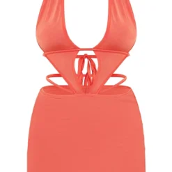 Robe Très Moulante Orange à Dos Nu Noué -Pas Cher Robe Tendre Magasin e0e33ce9510a6caa57bd7b24cf75837c974d2178 cnd2265 5