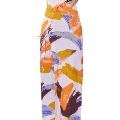 Robe Longue Blanche Imprimé Abstrait Effet Lin à Lacets Et Détail Oeillets 9 Robe Longue Blanche Imprimé Abstrait Effet Lin à Lacets Et Détail Oeillets -Pas Cher Robe Tendre Magasin e58c54e2d440f95197c4355b7cc61c2aa3f9ab7e cnd2251 5