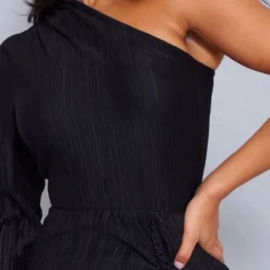 Robe Longue Asymétrique Plissée Froncée Noire 8 Robe Longue Asymétrique Plissée Froncée Noire -Pas Cher Robe Tendre Magasin e6b41935d2a7f3170702d56ee39887e5a19a71f4 cnb3643 4