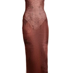 Robe Longue En Mesh Marron Clair Fleuri à Col Bénitier 9 Robe Longue En Mesh Marron Clair Fleuri à Col Bénitier -Pas Cher Robe Tendre Magasin ea35786d9f4ad869be2deedbea100629b9860fa5 cne1022 5