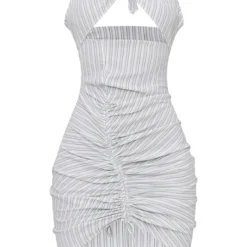 Robe Moulante Froncée Grise Texturée Nouée Dans Le Cou 9 Robe Moulante Froncée Grise Texturée Nouée Dans Le Cou -Pas Cher Robe Tendre Magasin ec2a6013482c6af521ffca8cc5516d839a03c7b4 cnd5483 5