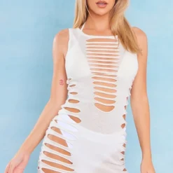 Robe En Maille Tricot Ajourée Blanche Très Découpée 7 Robe En Maille Tricot Ajourée Blanche Très Découpée -Pas Cher Robe Tendre Magasin ee47f1100664cca1f9b2b3f466fe026ea3b5b82f cnc9028 3