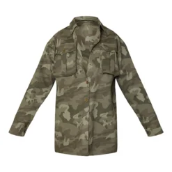 Robe Chemise Oversize Style Cargo Camouflage Multicolore à Poches -Pas Cher Robe Tendre Magasin f661e6dae98c80867fab889825764d0fecadcf44 cmz6988 6