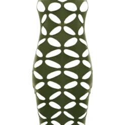 Robe Mi-longue Kaki à Découpes Losanges 9 Robe Mi-longue Kaki à Découpes Losanges -Pas Cher Robe Tendre Magasin f6e796b98e040840f6e37ddfe92f17be872a7296 cnb8404 5