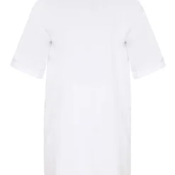 Robe Tee-shirt Style Boyfriend Oversize Blanche -Pas Cher Robe Tendre Magasin fd85169478bc8127de9f1af5d46651bcee5a72c1 CLY4477 5