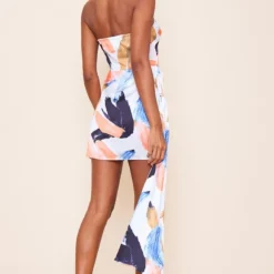 Robe Moulante Bustier Satinée Blanche Imprimé Abstrait Drapée à Détail Jupe 6 Robe Moulante Bustier Satinée Blanche Imprimé Abstrait Drapée à Détail Jupe -Pas Cher Robe Tendre Magasin fe0be1ae797498d66fe2d19c140a70522b7fd0e8 cnd2200 2